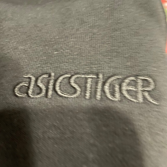 ASICS Tiger Men's Full Zip Hoodie Gray - Picture 10 of 12